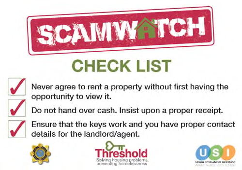 Scam Watch Check List